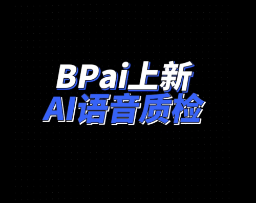 标普云BPai AI质检让客服“质检”变“智检”，创造更多价值